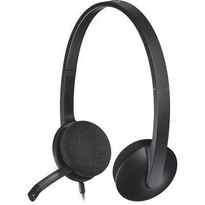 Logitech H340 USB Computer Headset 981-000475